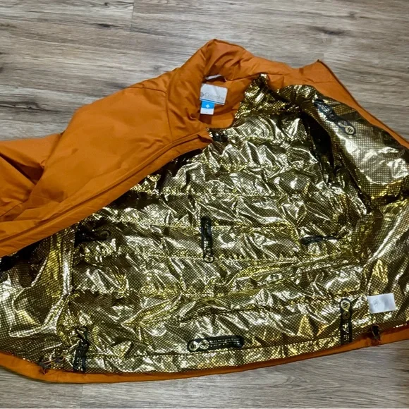 Columbia Men's burnt orange; size M Omni heat Infinity; light puffer - Picture 7 of 7